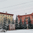 В Прокопьевске у драмтеатра начали строить снежный городок - Prokopievsk.ru