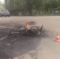 В ГИБДД прокомментировали ДТП, в котором после столкновения сгорел мотоцикл - Prokopievsk.ru