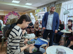 Автор стелы «Город трудовой доблести» провел для творческих школьников Прокопьевска мастер-класс
