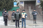 В Прокопьевске с участием общественников прошел гарнизонный развод подразделений полиции