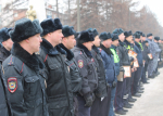 В Прокопьевске с участием общественников прошел гарнизонный развод подразделений полиции