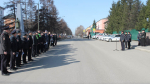 В Прокопьевске с участием общественников состоялся строевой смотр в связи с переходом на летнюю форму одежды