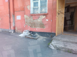 В Прокопьевске установили подростков, повредивших стену жилого дома