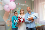 В Кузбассе в семье ветерана СВО родилась девочка-богатырша весом почти 5 кг