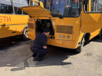 В Прокопьевске проверяют автобусы, которые будут доставлять учеников в 8 школ города